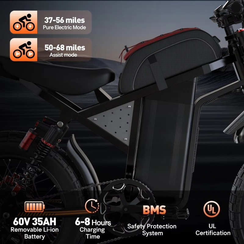 دراجة كهربائية Bopzin بقوة 300 - مراجعة 3000W Stealth Bomber Motor وسعره