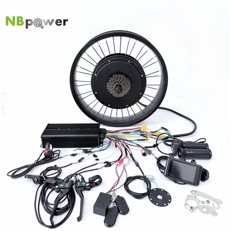 NBpower 72V 5000W 70-90km/h BL - مراجعة 5000W Hub Motor Kit 72V وسعره