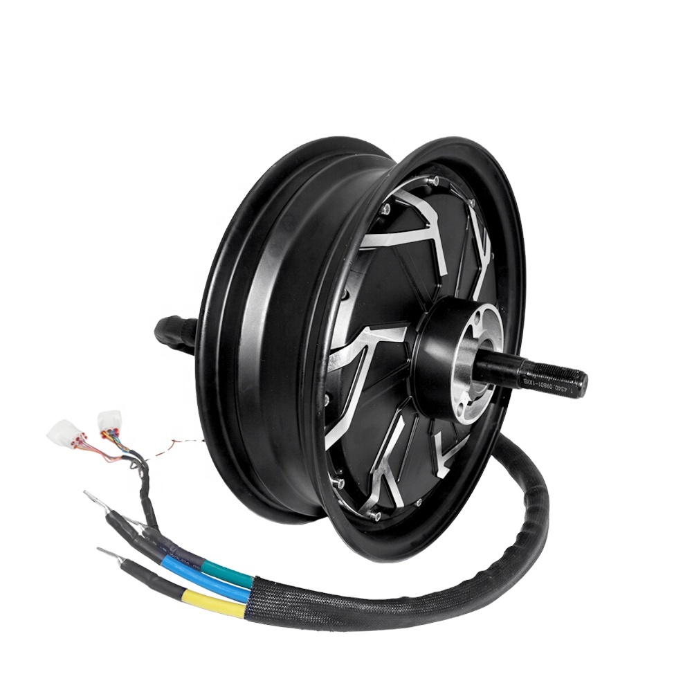 محرك QS بقوة 12000 واط، مقاس 1 - مراجعة 12000W Electric Motorcycle Hub Motor وسعره