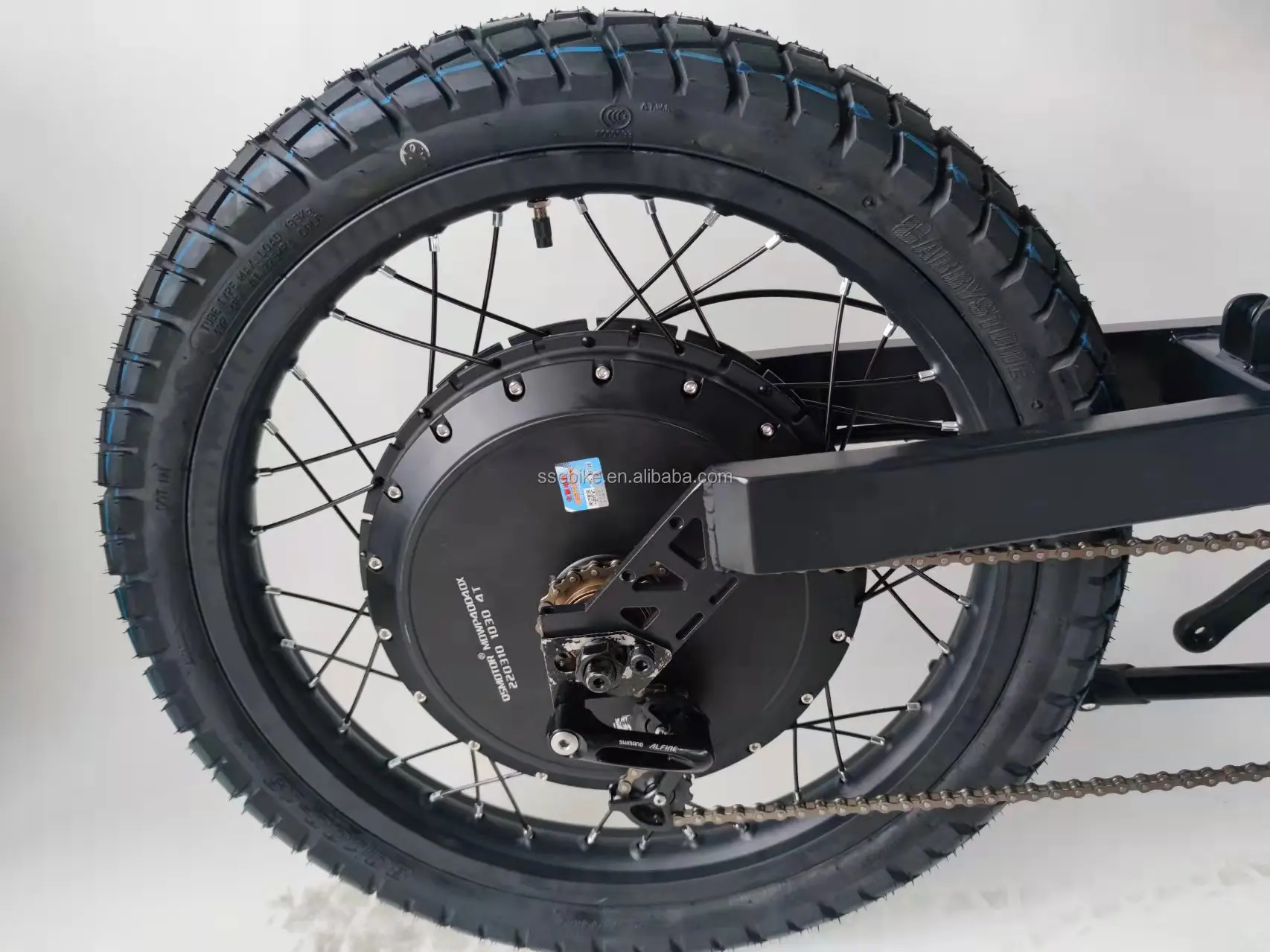 QS273 دراجة نارية كهربائية/درا - مراجعة 12000W Electric Motorcycle Hub Motor وسعره