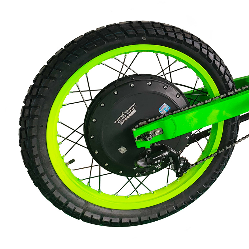 محرك QS273 بقوة 8000 واط/12000 - مراجعة 12000W Electric Motorcycle Hub Motor وسعره