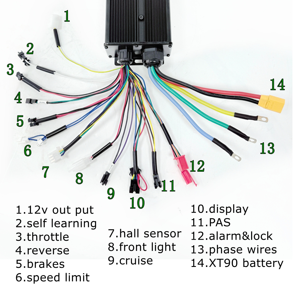 محرك NBpower 170/190 مم بقوة 4 - مراجعة 5000W Hub Motor Kit 72V وسعره