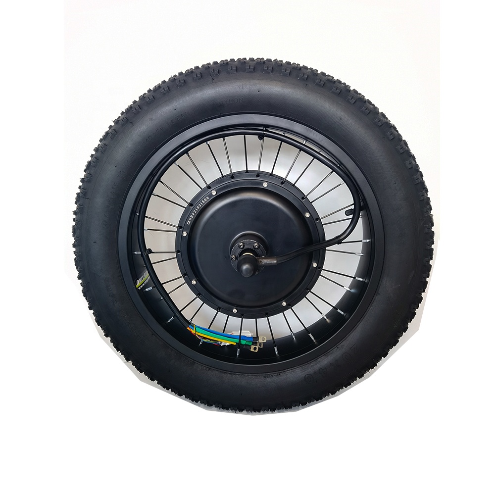 طقم محرك تحويل الدراجة الكهربا - مراجعة 5000W Hub Motor Kit 72V وسعره